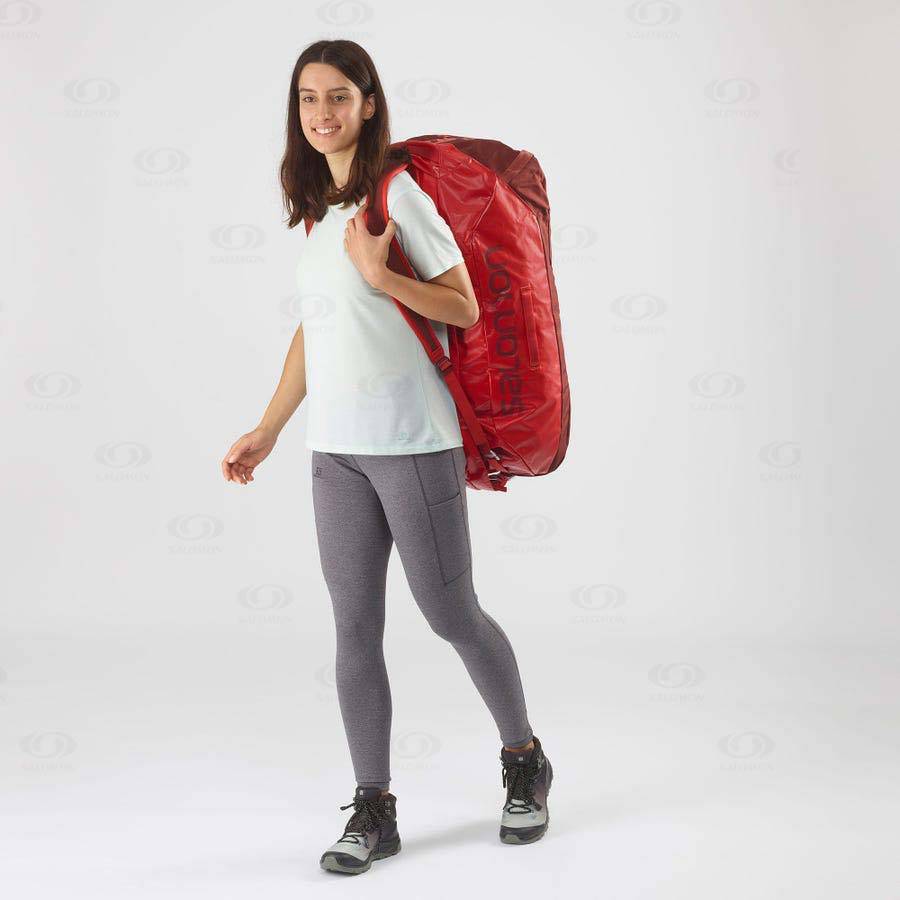 Salomon OUTLIFE DUFFEL 70 Women's Bags Red | AU-O1553