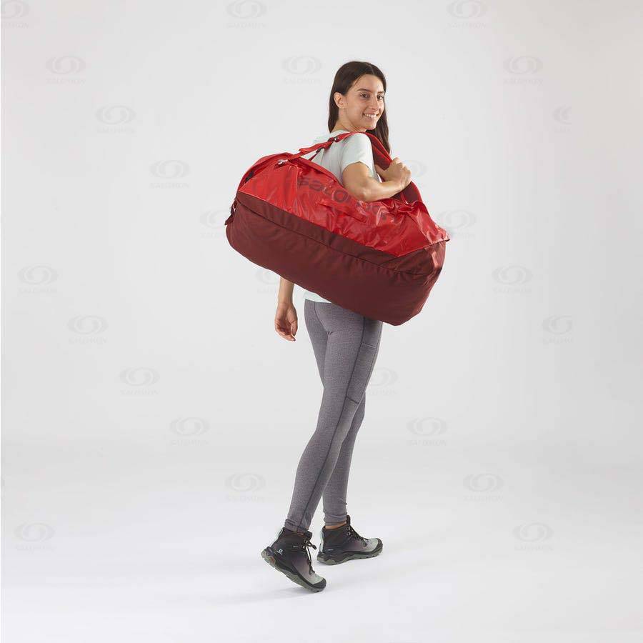 Salomon OUTLIFE DUFFEL 70 Women's Bags Red | AU-O1553