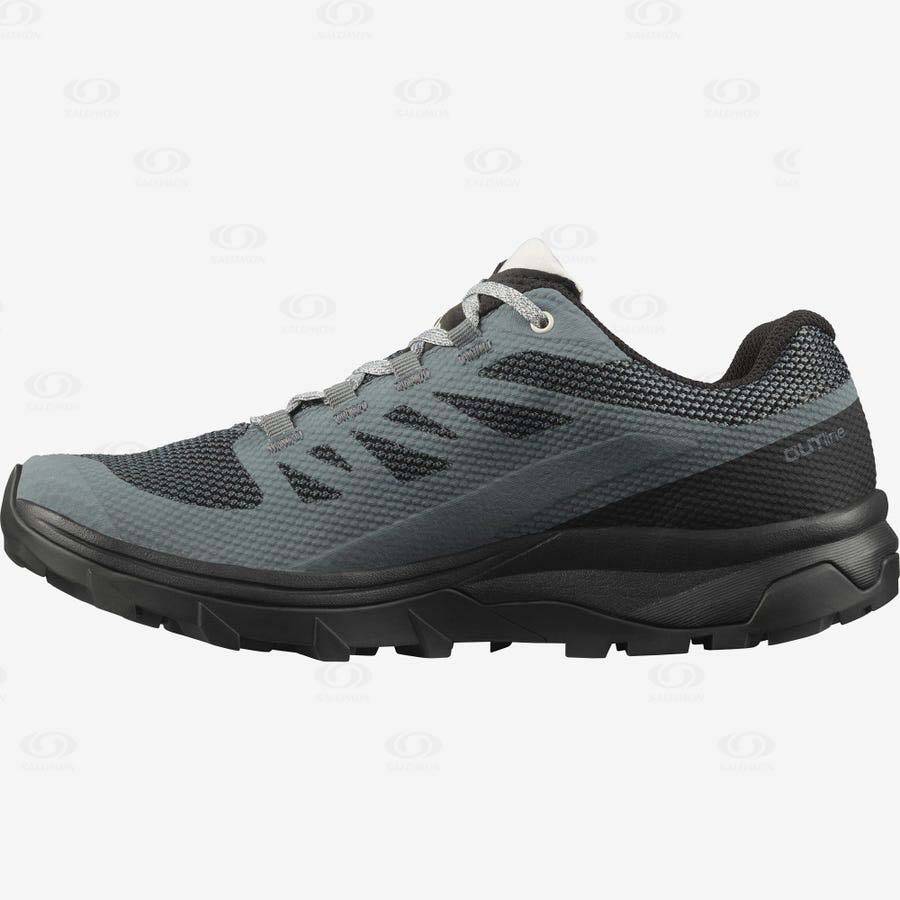 Salomon OUTLINE GORE-TEX Women's Hiking Shoes Grey | AU-S1982