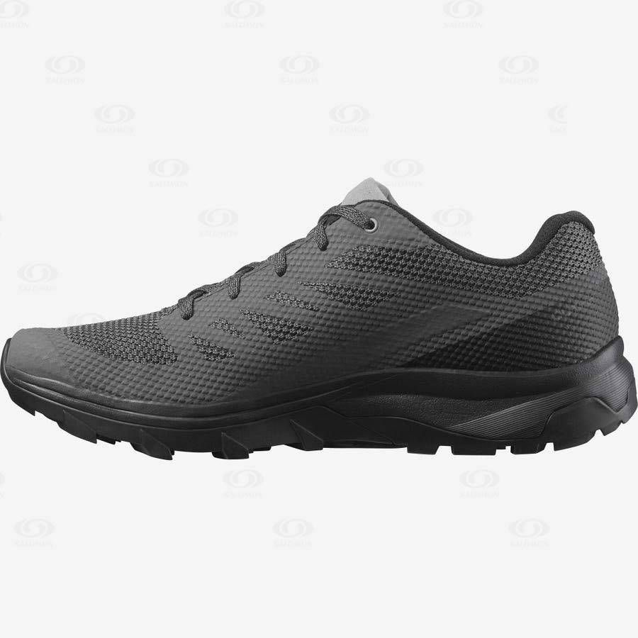 Salomon OUTLINE Men's Hiking Shoes Grey / Black | AU-W3410