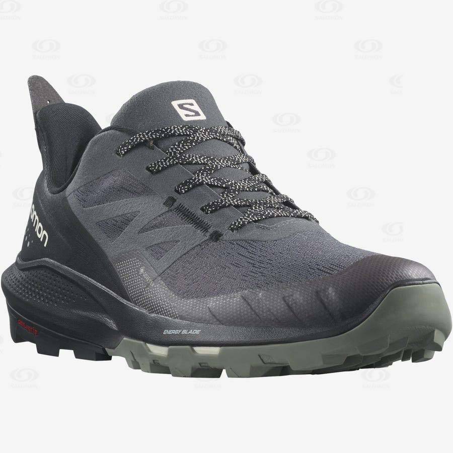 Salomon OUTPULSE GORE-TEX Men's Hiking Shoes Grey | AU-O1607