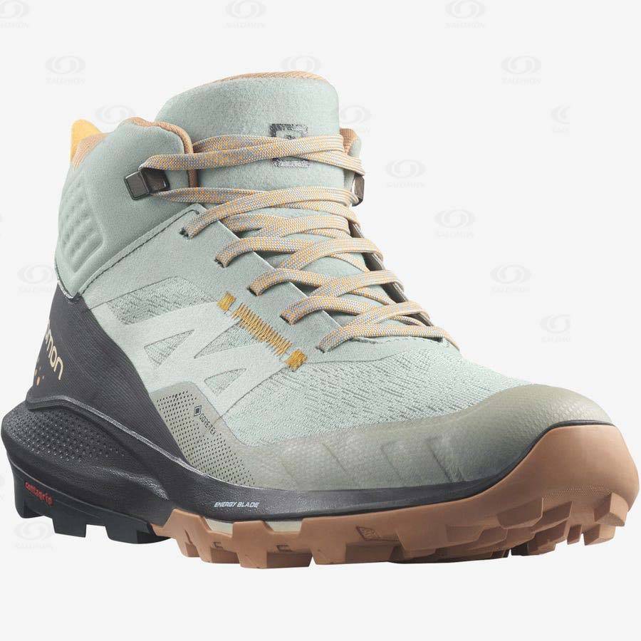 Salomon OUTPULSE MID GORE-TEX Women's Hiking Boots Mint | AU-L1620