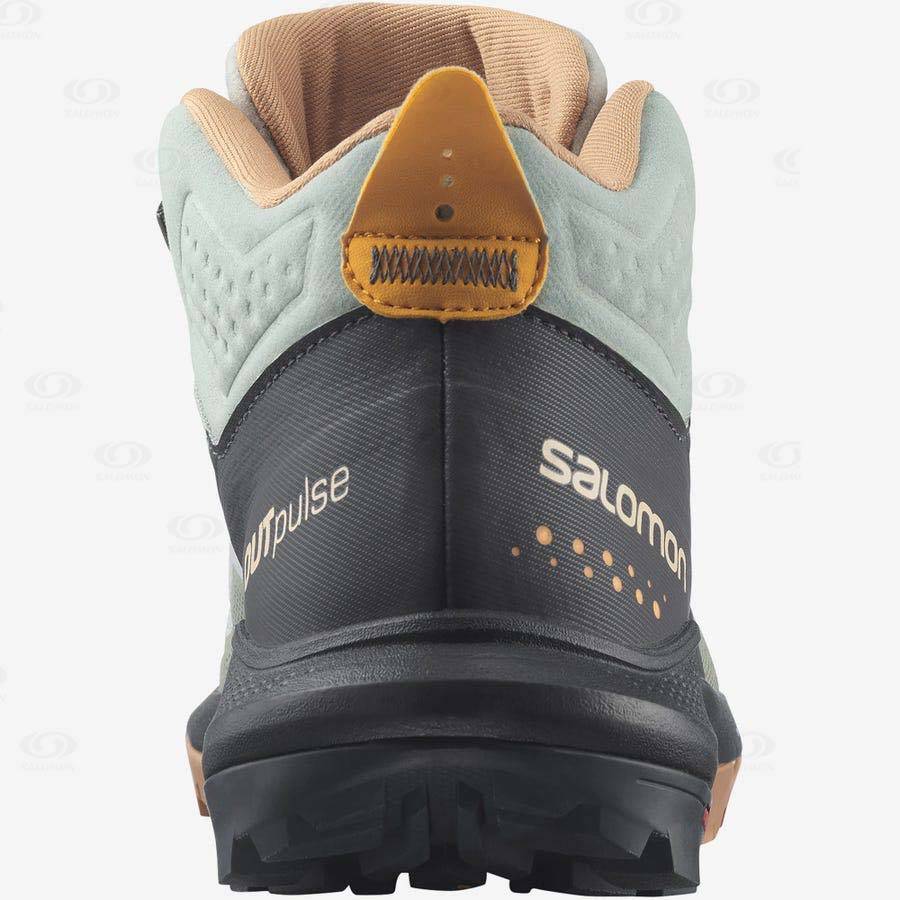 Salomon OUTPULSE MID GORE-TEX Women's Hiking Boots Mint | AU-L1620