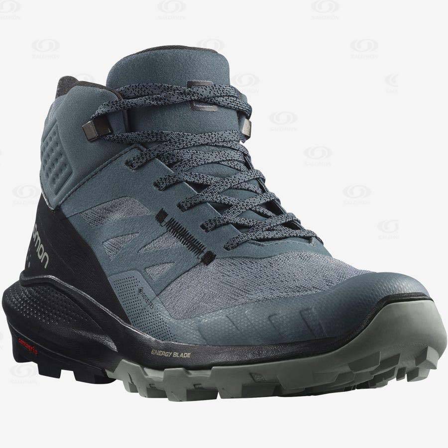 Salomon OUTPULSE MID GORE-TEX Women's Hiking Boots Silver | AU-M1454