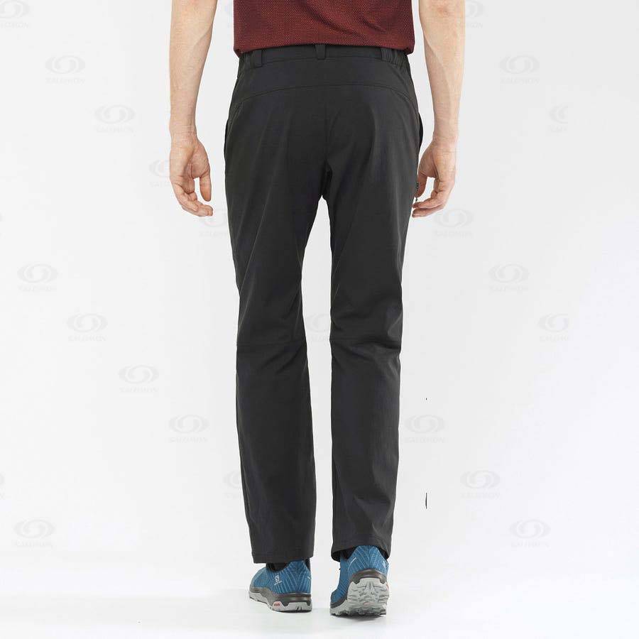 Salomon OUTRACK Men's Pants Black | AU-M1923