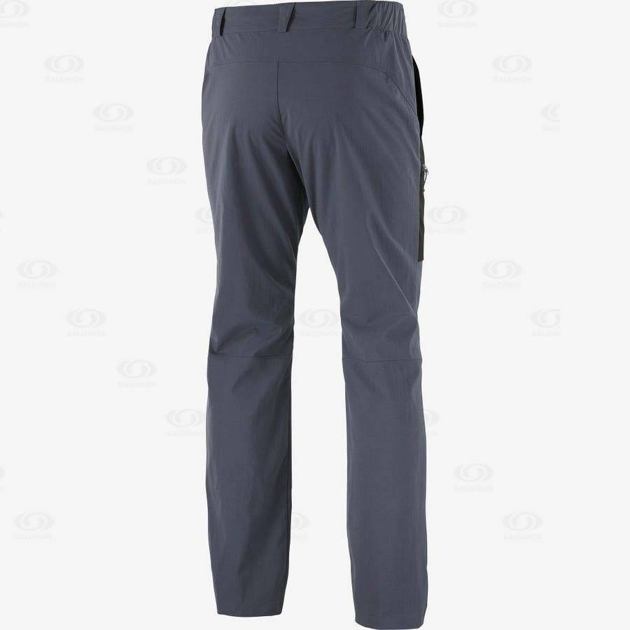 Salomon OUTRACK Men's Pants Grey | AU-M1517