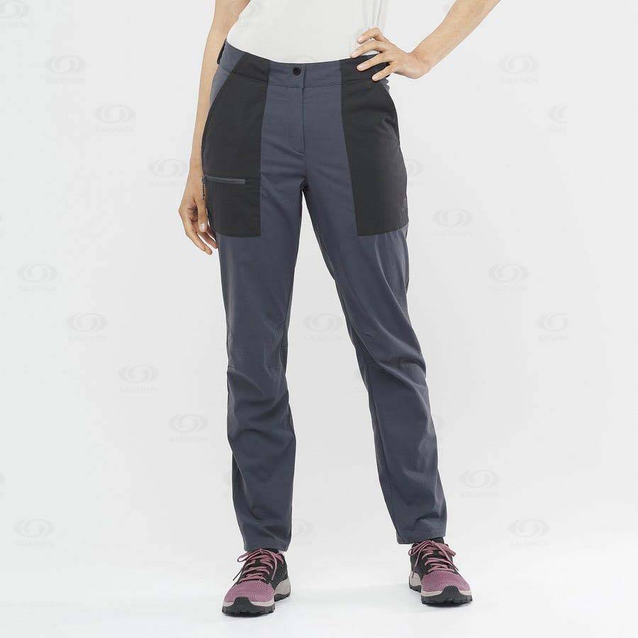 Salomon OUTRACK Women's Pants Grey | AU-M1727