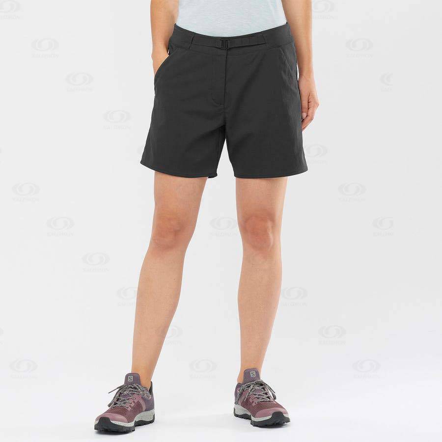 Salomon OUTRACK Women's Shorts Black | AU-W4180