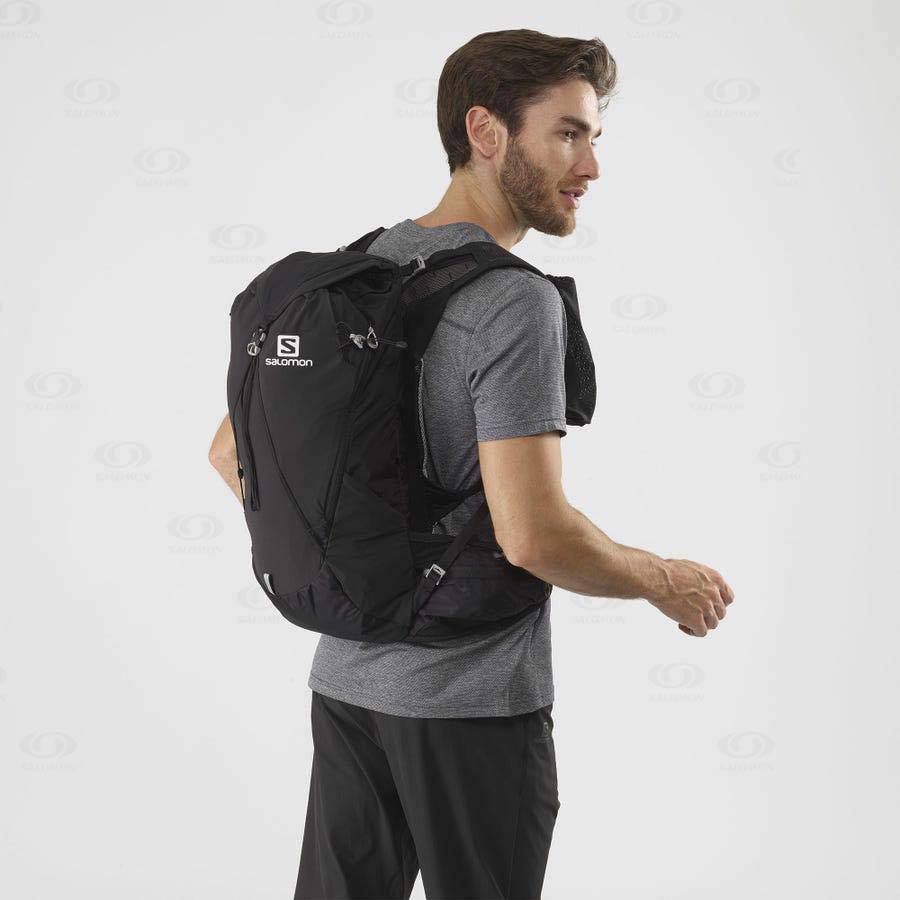 Salomon OUT DAY 20+4 Men's Backpacks Black | AU-S1534