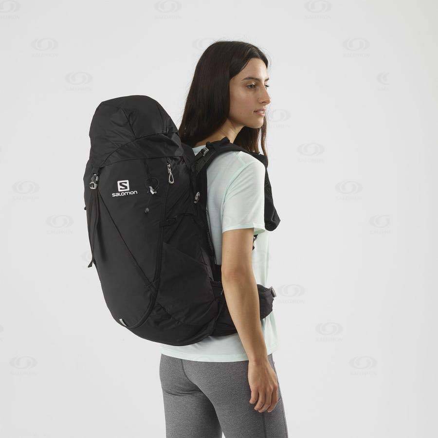 Salomon OUT WEEK 38+6 Men's Backpacks Black | AU-L1508