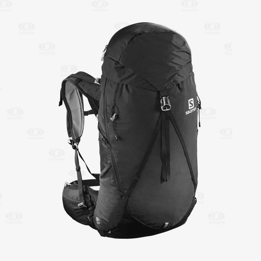 Salomon OUT WEEK 38+6 Men\'s Backpacks Black | AU-L1508