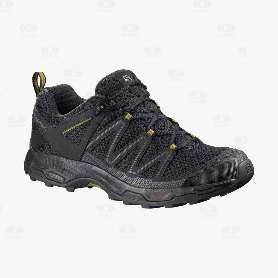 Salomon PATHFINDER Men\'s Hiking Shoes Black | AU-A2389