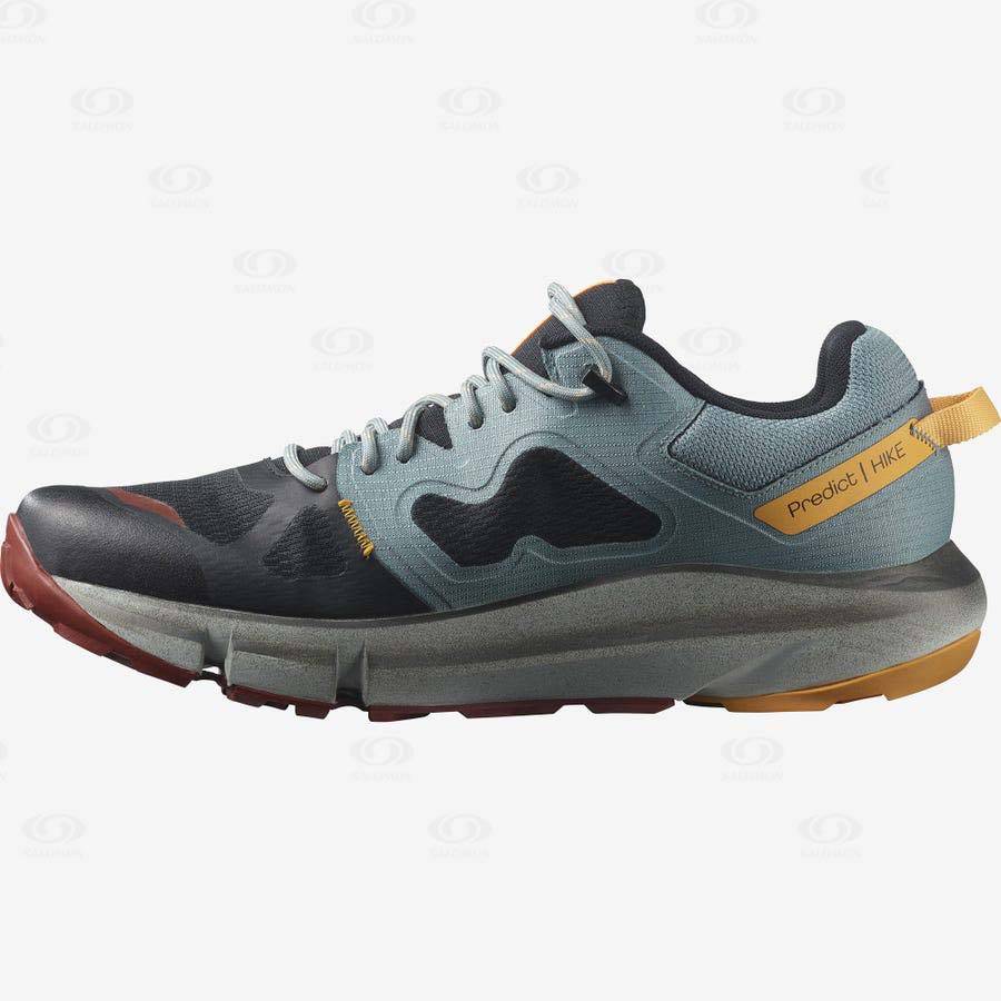 Salomon PREDICT HIKE GORE-TEX Men's Hiking Shoes Black / Orange | AU-S1730