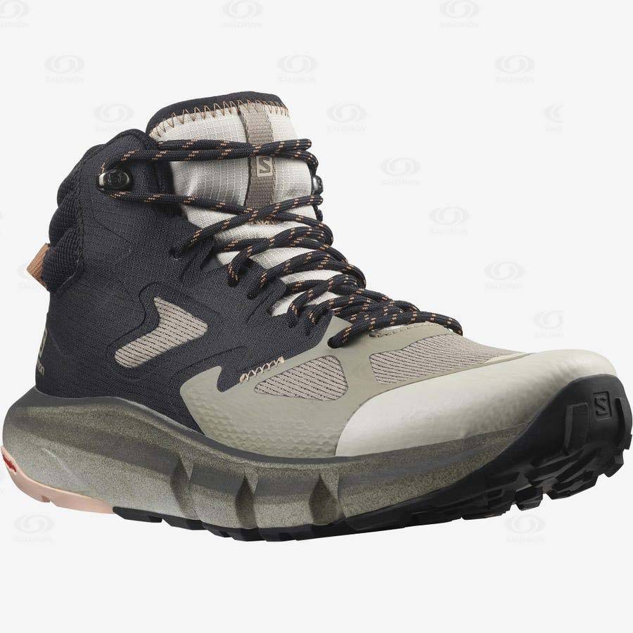 Salomon PREDICT HIKE MID GORE-TEX Women's Hiking Boots Beige | AU-W2090