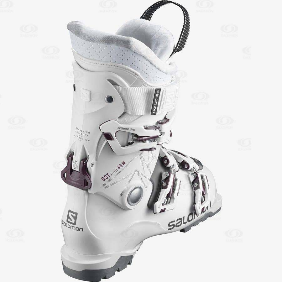 Salomon QST ACCESS 60 Women's Ski Boots White | AU-A2431