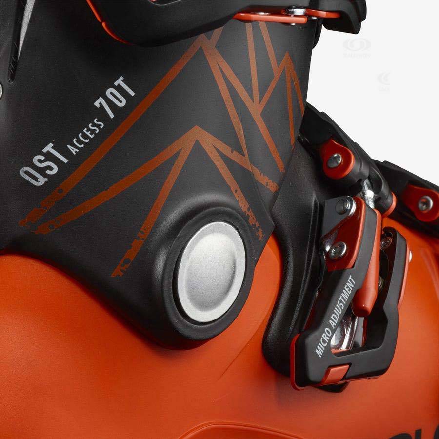 Salomon QST ACCESS 70 T Kids' Ski Boots Orange / Black | AU-M2224