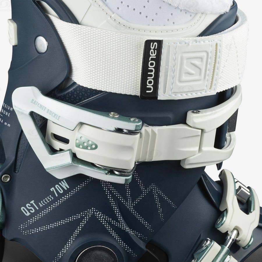 Salomon QST ACCESS 70 Women's Ski Boots Blue / White | AU-M2420