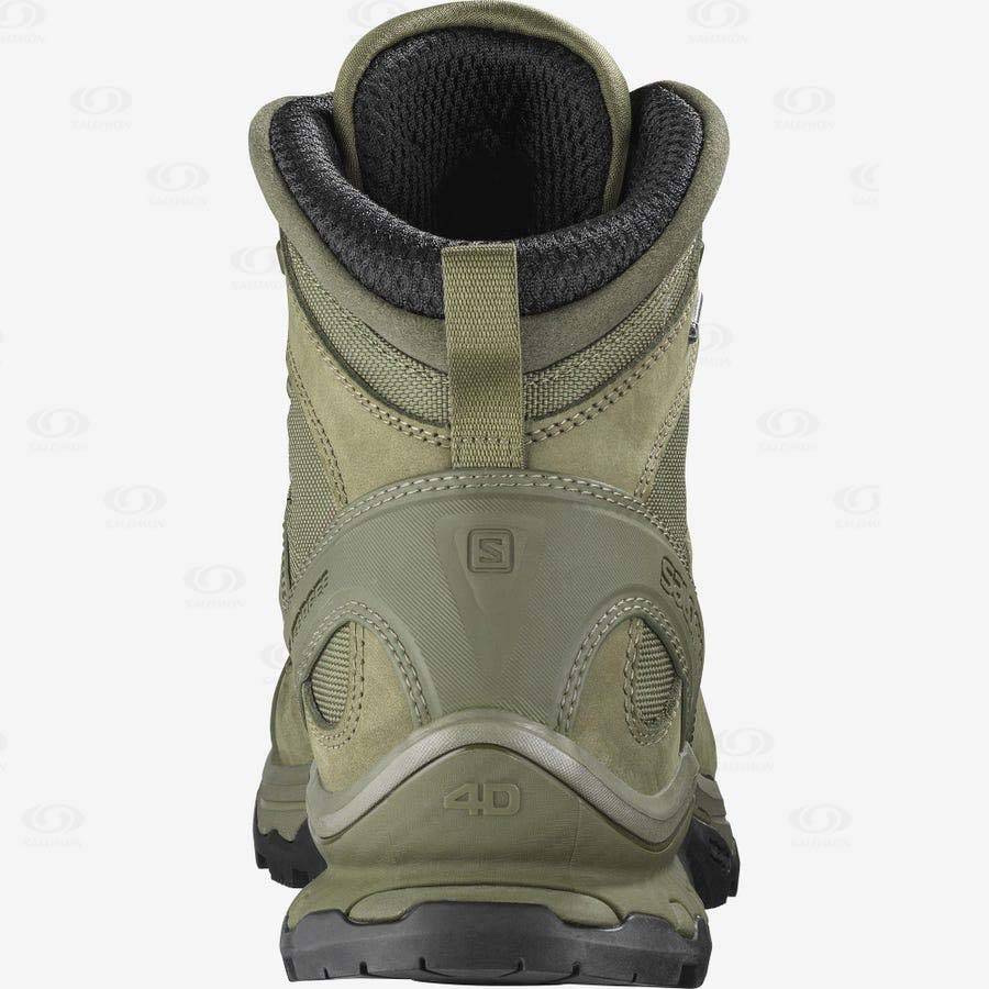 Salomon QUEST 4D FORCES 2 EN Men's Tactical Boots Green | AU-L1732