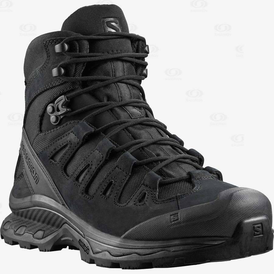 Salomon QUEST 4D FORCES 2 EN Men's Tactical Boots Black | AU-O2428