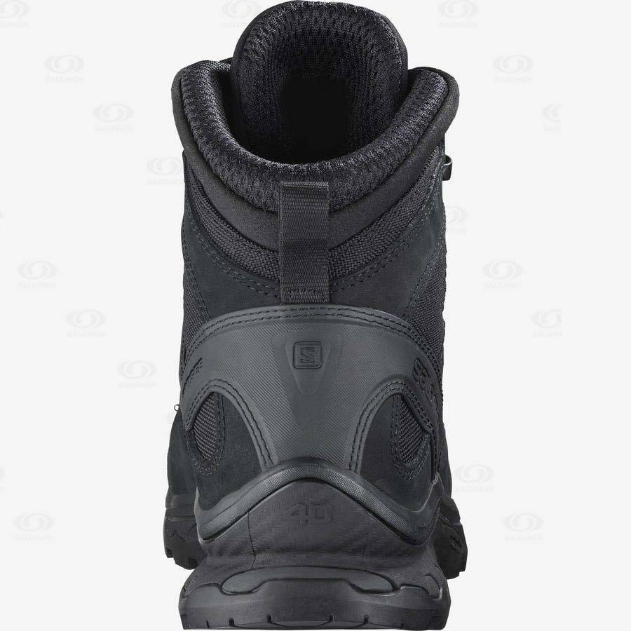 Salomon QUEST 4D FORCES 2 EN Men's Tactical Boots Black | AU-O2428