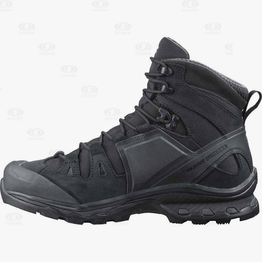 Salomon QUEST 4D FORCES 2 EN Men's Tactical Boots Black | AU-O2428