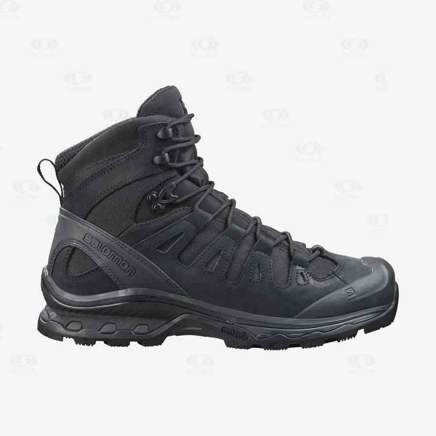 Salomon QUEST 4D FORCES 2 EN Men\'s Tactical Boots Black | AU-O2428