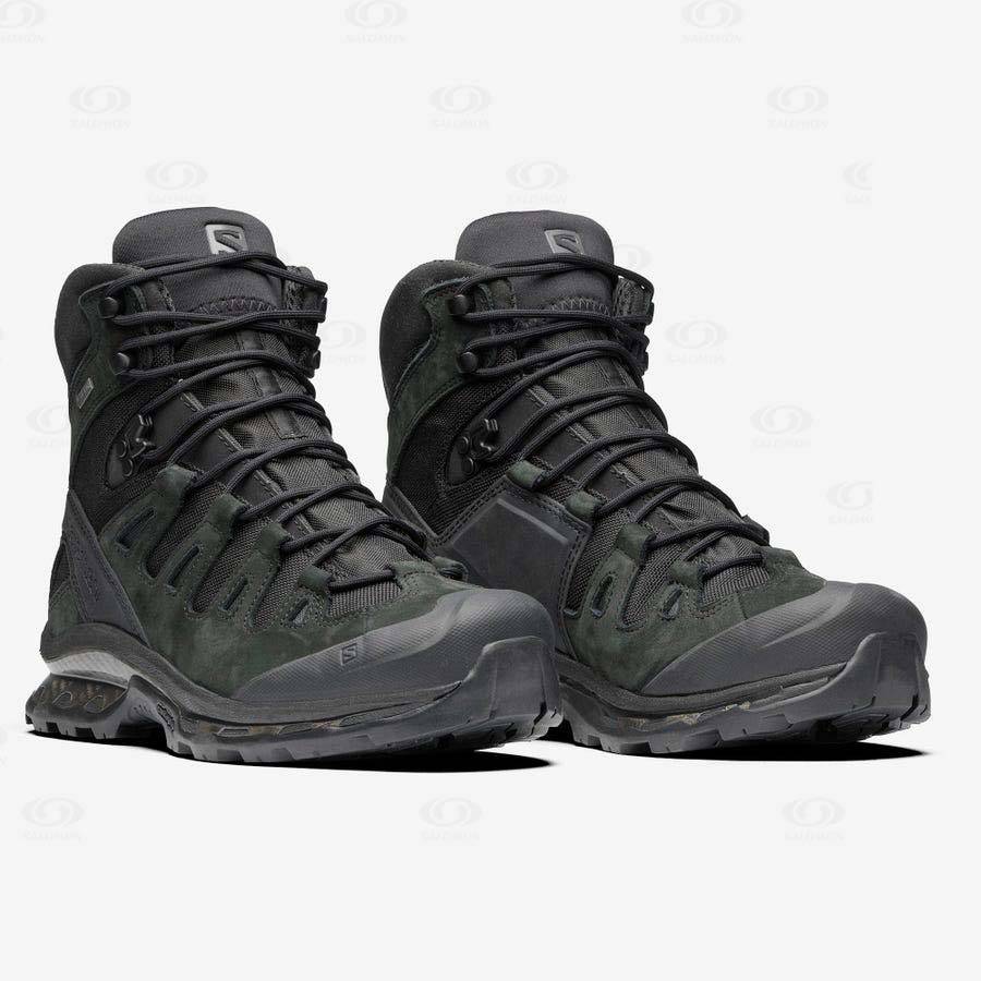 Salomon QUEST 4D GORE-TEX ADVANCED Men's Sneakers Black | AU-O2160