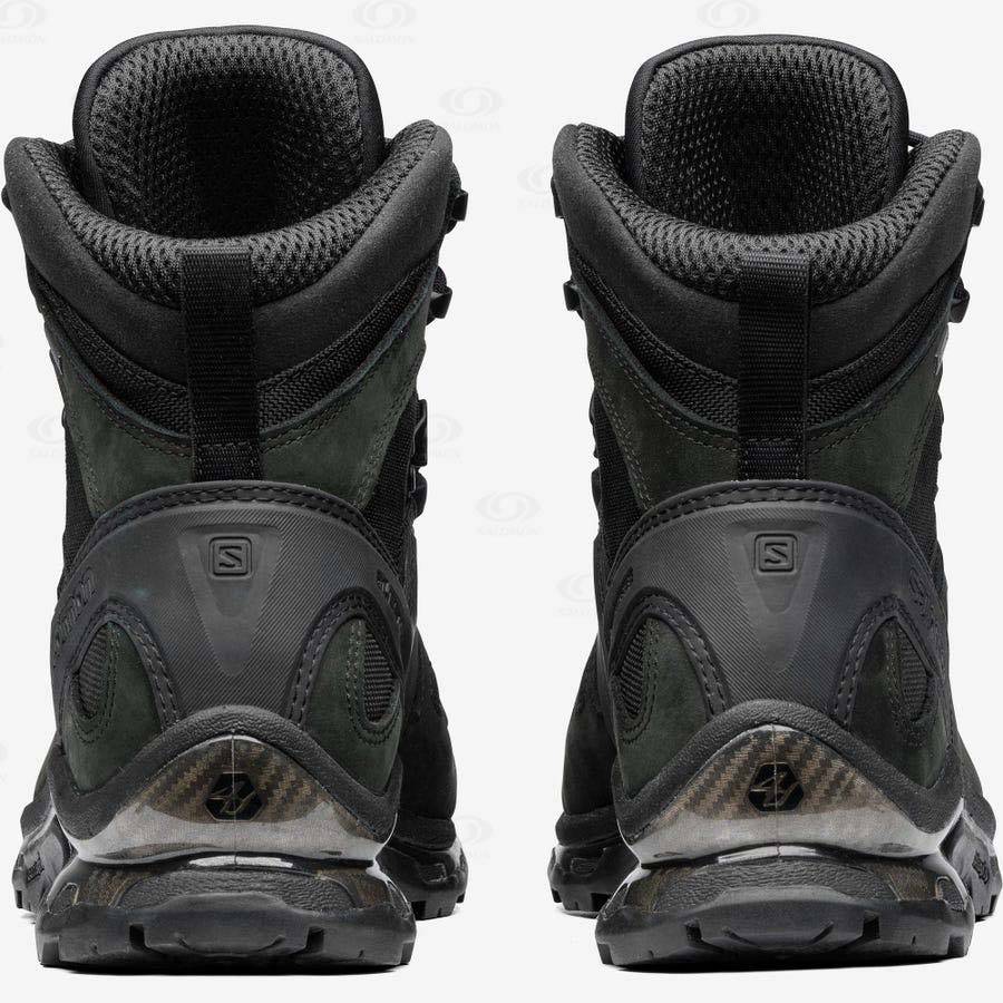 Salomon QUEST 4D GORE-TEX ADVANCED Women's Waterproof Shoes Black | AU-N1918