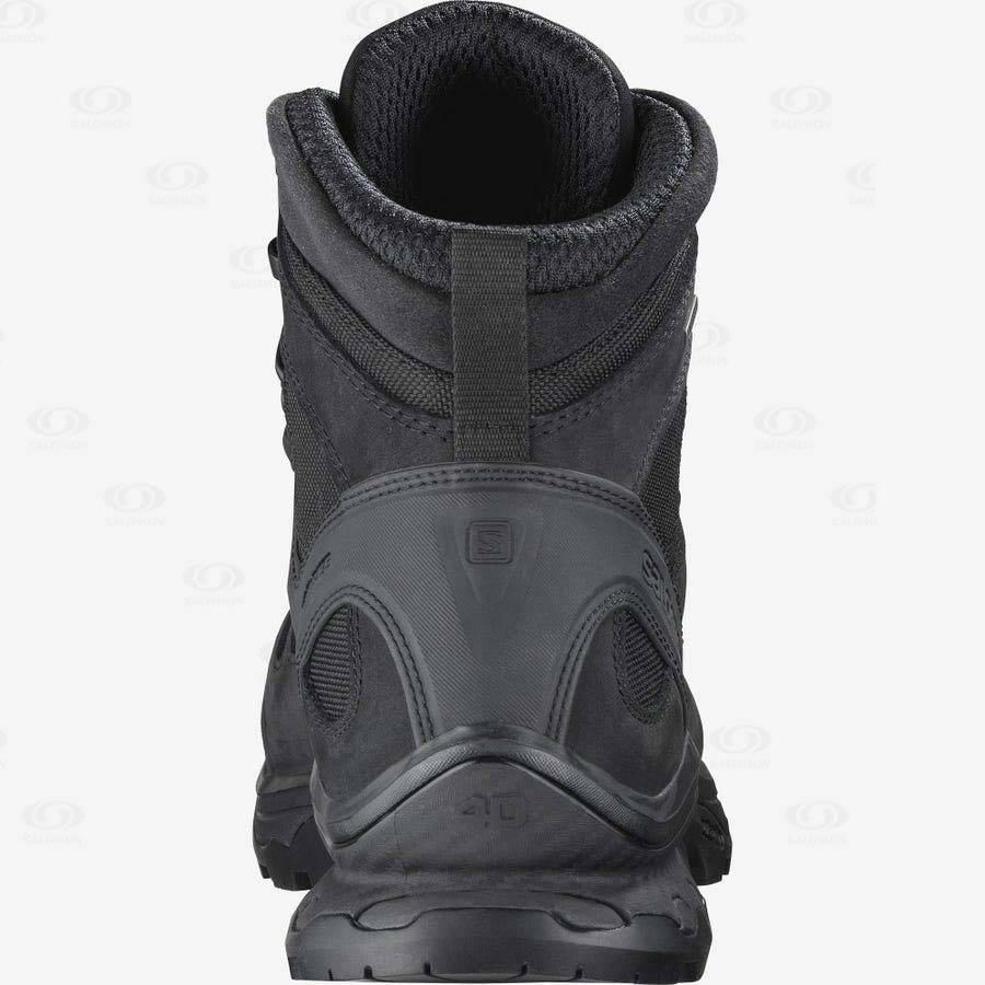 Salomon QUEST 4D GORE-TEX FORCES 2 EN Men's Tactical Boots Black | AU-A1129