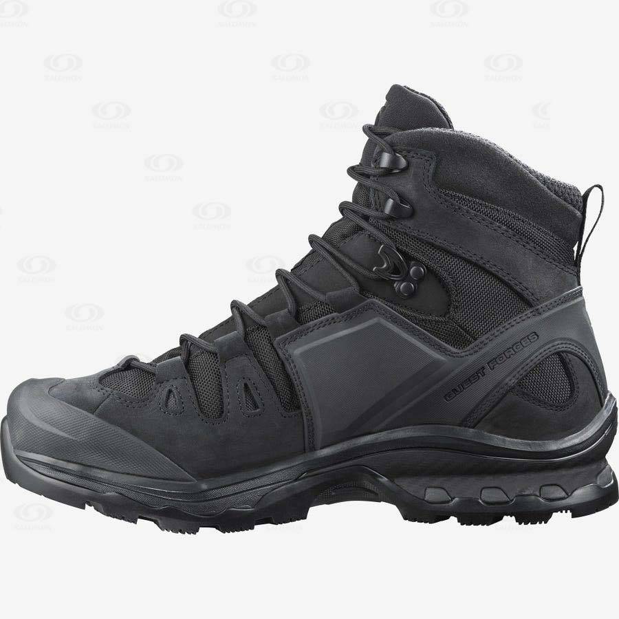 Salomon QUEST 4D GORE-TEX FORCES 2 EN Men's Tactical Boots Black | AU-A1129