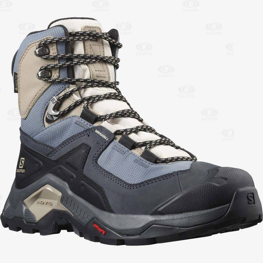 Salomon QUEST ELEMENT GORE-TEX Women's Hiking Boots Black | AU-L1774