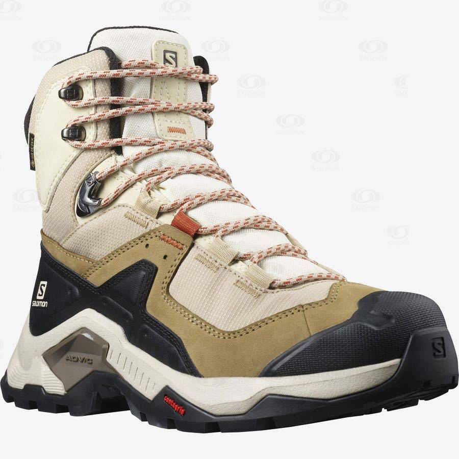 Salomon QUEST ELEMENT GORE-TEX Women's Hiking Boots Brown | AU-L1858