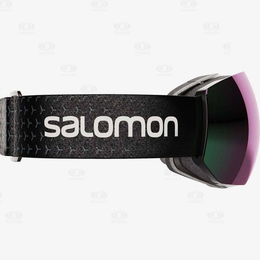 Salomon RADIUM PRO SIGMA Men's Goggles Black | AU-L2299