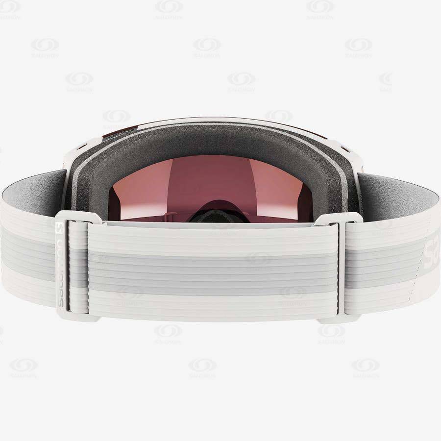 Salomon RADIUM SIGMA Women's Goggles White | AU-S1415