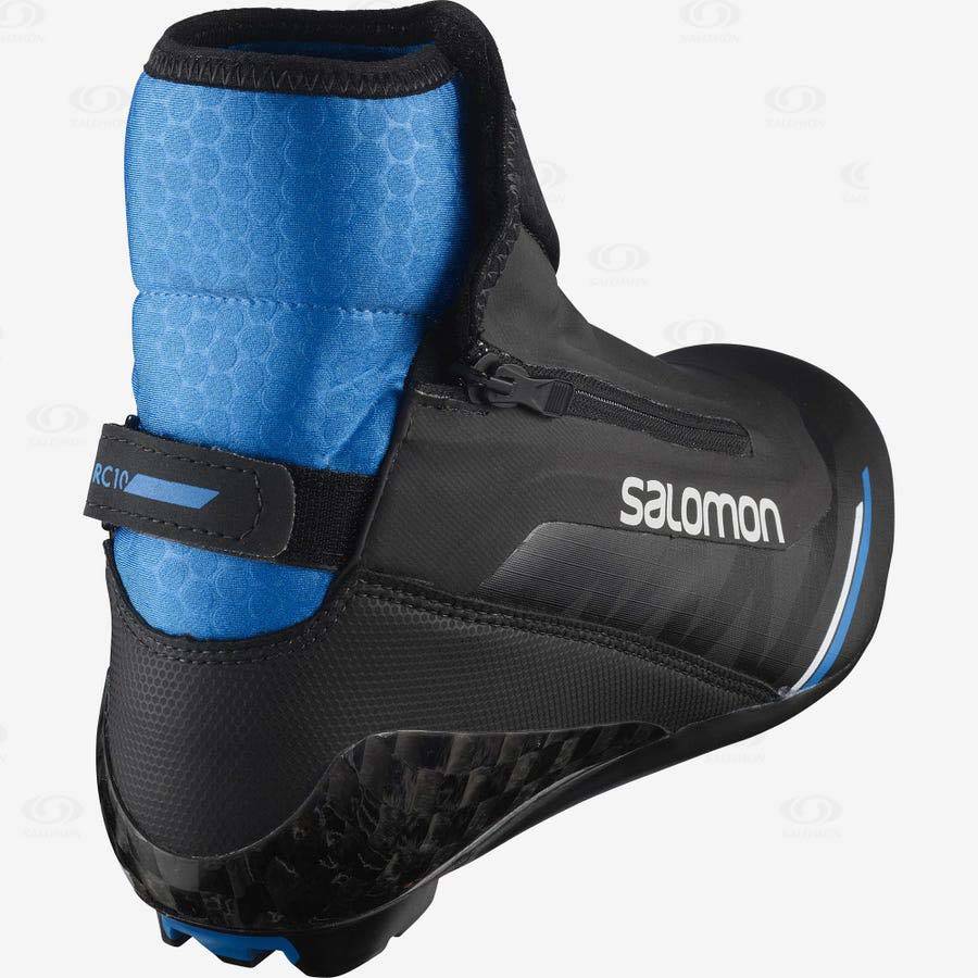 Salomon RC10 CARBON NOCTURNE PROLINK Men's Ski Boots Black | AU-N2387