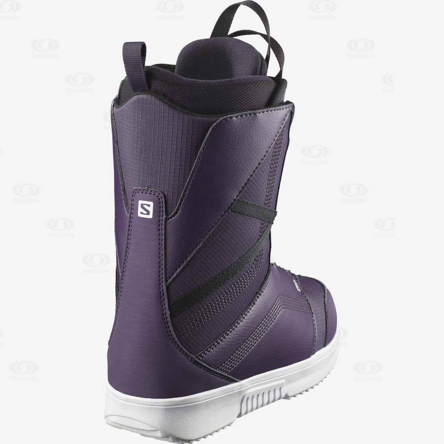 Salomon SCARLET BOA Women's Ski Boots Purple | AU-M2091