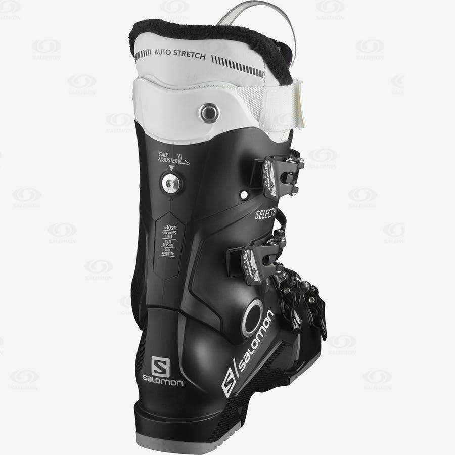 Salomon SELECT HV 70 Women's Ski Boots Black / White | AU-O2330