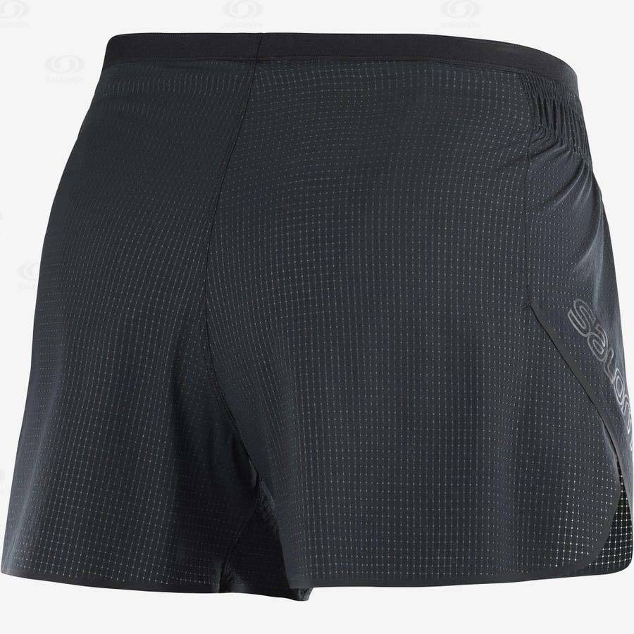 Salomon SENSE AERO 3'' Women's Shorts Black | AU-O1432