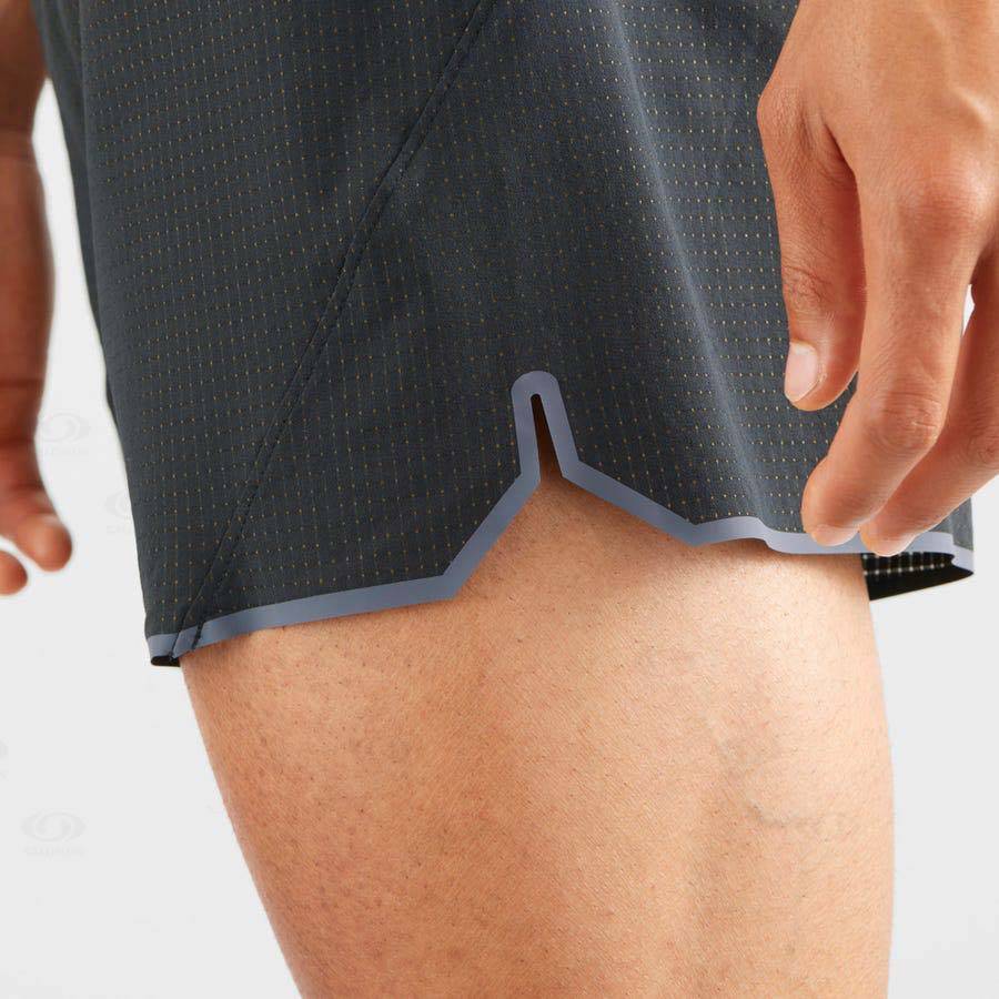 Salomon SENSE AERO 5'' Men's Shorts Black | AU-W1090