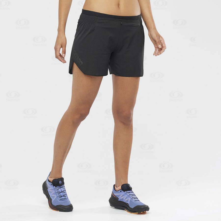 Salomon SENSE AERO 5'' Women's Shorts Black | AU-L1291