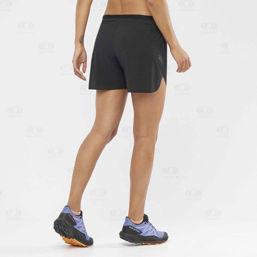 Salomon SENSE AERO 5'' Women's Shorts Black | AU-L1291