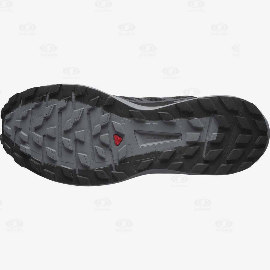 Salomon SENSE RIDE 4 GORE-TEX INVISIBLE FIT Men's Trail Running Shoes Black / Black | AU-M1328