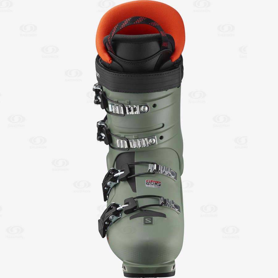 Salomon SHIFT PRO 80T AT Kids' Ski Boots Olive | AU-S1247