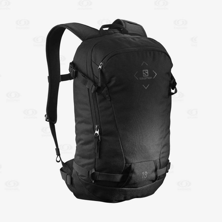 Salomon SIDE 18 Men\'s Backpacks Black | AU-A1486