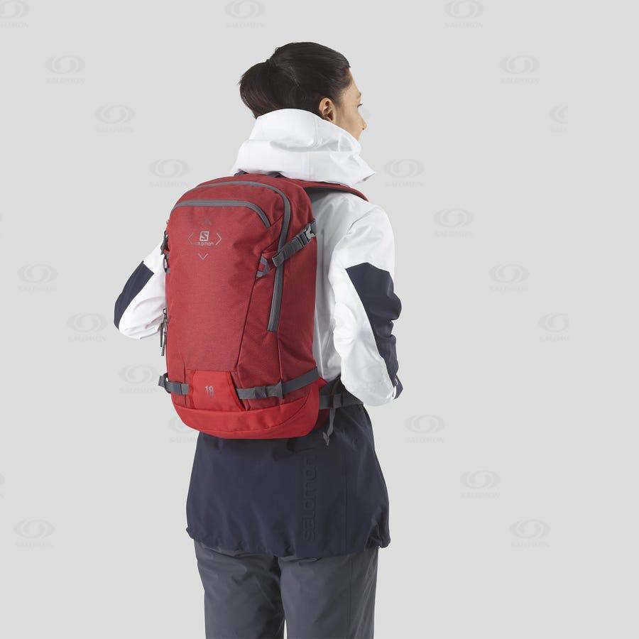 Salomon SIDE 18 Men's Backpacks Red | AU-O2064