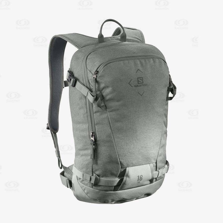 Salomon SIDE 18 Men\'s Backpacks Silver | AU-N1862