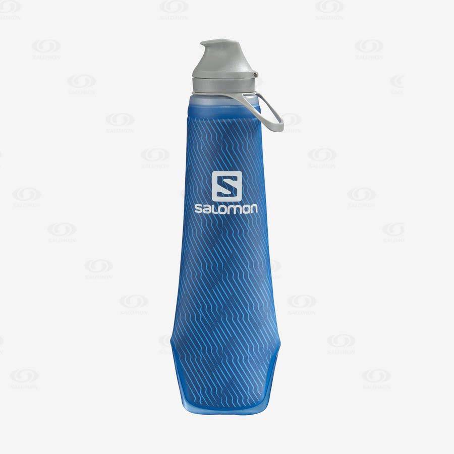 Salomon SOFT FLASK 400ml/13oz INSULATED 42 Men\'s Hydration Packs Blue | AU-N1057