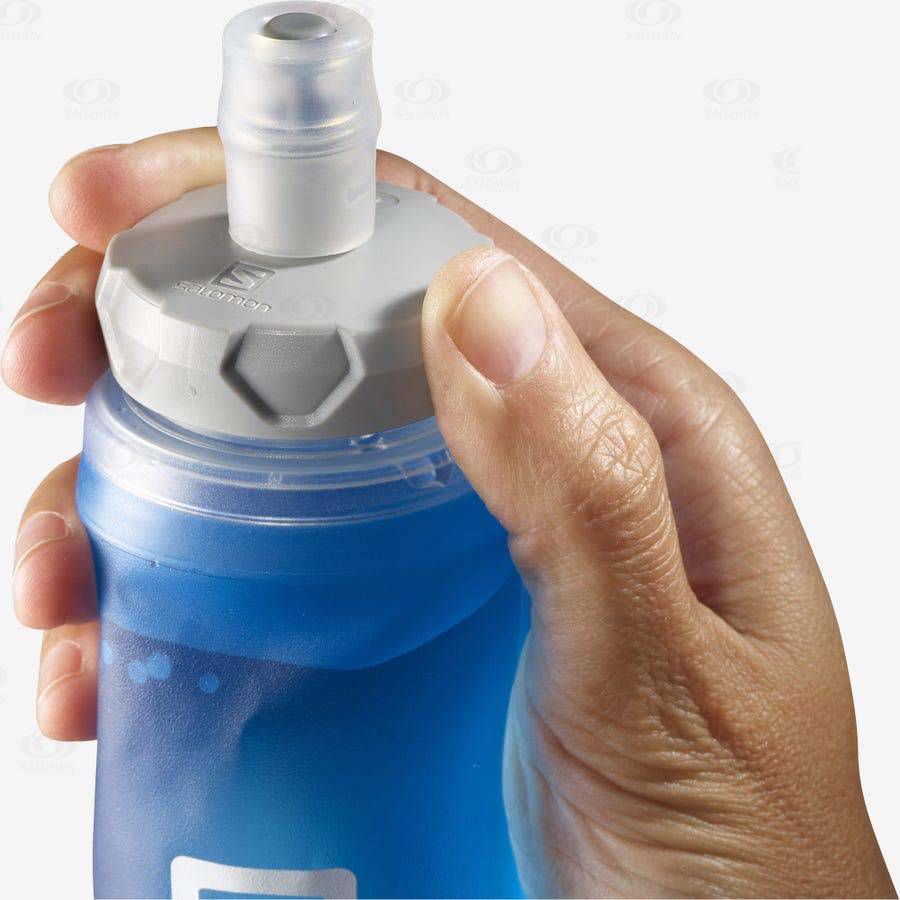 Salomon SOFT FLASK 500ml/17oz 42 Men's Hydration Packs Blue | AU-N1421