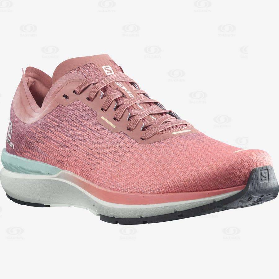 Salomon SONIC 4 Accelerate Women's Running Shoes Pink | AU-L2432