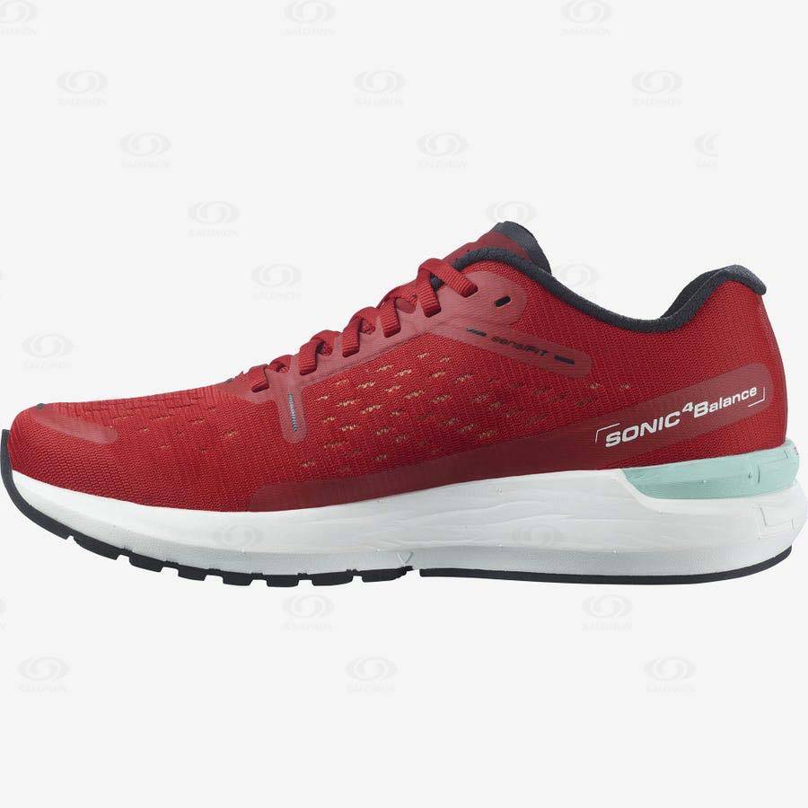 Salomon SONIC 4 Balance Men's Running Shoes Red | AU-O1189